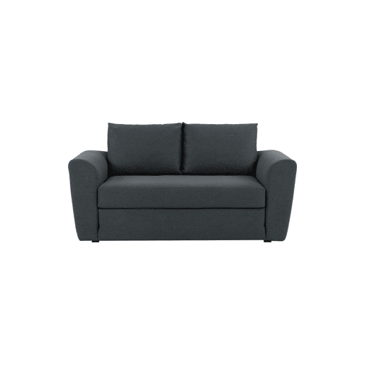Sofá cama 2 lugares TWILL cor cinza escuro