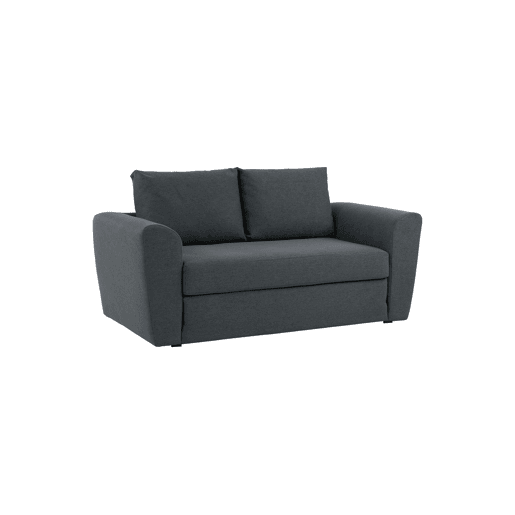 Sofá cama 2 lugares TWILL cor cinza escuro