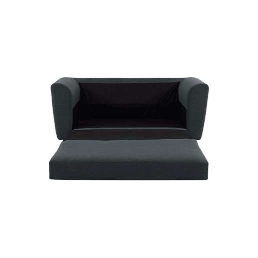 Sofá cama 2 lugares TWILL cor cinza escuro