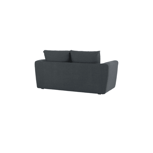 Sofá cama 2 lugares TWILL cor cinza escuro