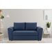 Sofá cama 2 plazas TWILL Sofá cama 2 plazas TWILL Azul