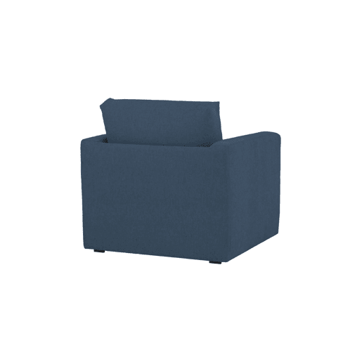 Cadeirão com cama EVAN cor azul Cadeirão com cama EVAN cor azul