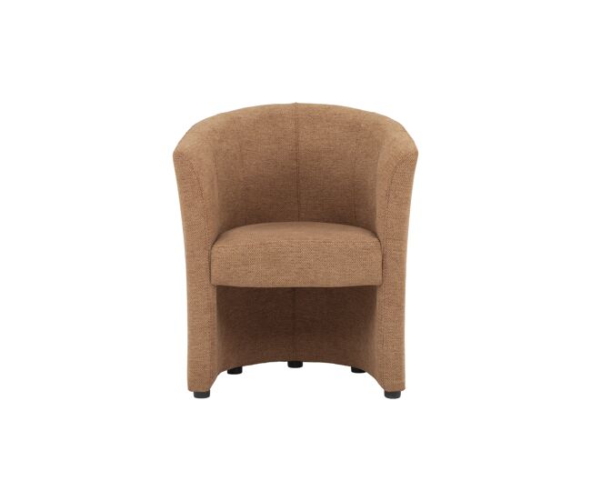 Sillón decorativo naomi color terracota
