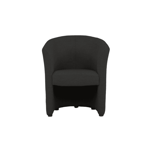 Cadeirão decorativo NAOMI cor preto