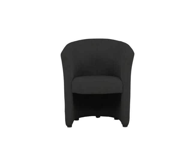 Sillón decorativo naomi color negro