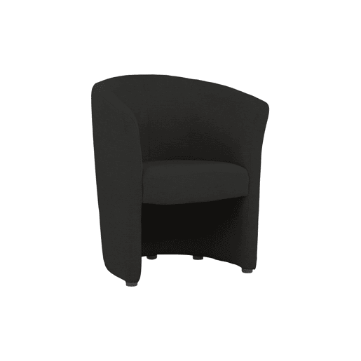 Cadeirão decorativo NAOMI cor preto