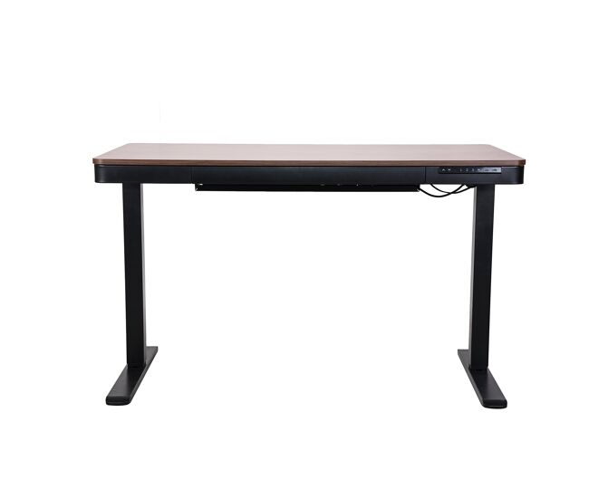 Escritorio elevable malleco color nogal - conforama