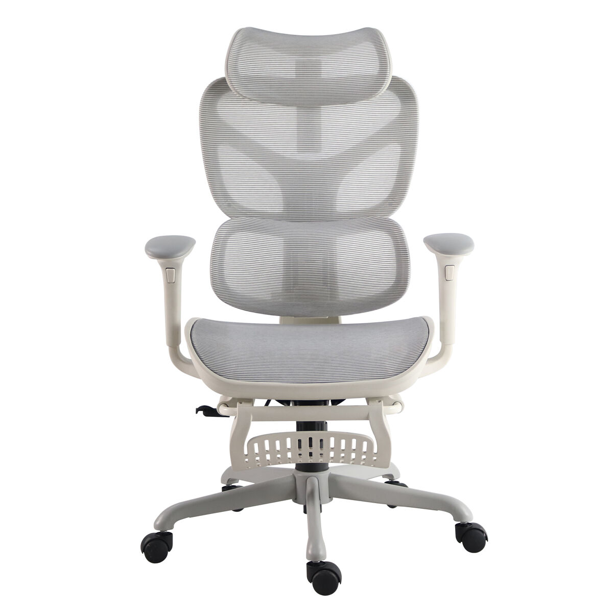 Silla de oficina LAMINE 69,5x112x70cm gris