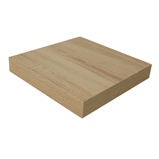Prateleira FLAIR 23,5cm cor carvalho Prateleira FLAIR 23,5cm cor carvalho