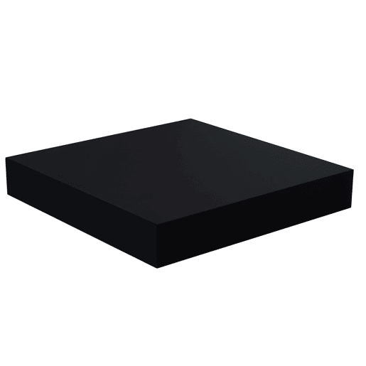 Prateleira FLAIR 23,5cm cor preto