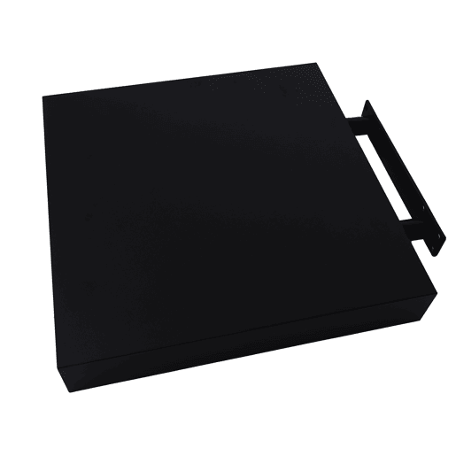 Prateleira FLAIR 23,5cm cor preto