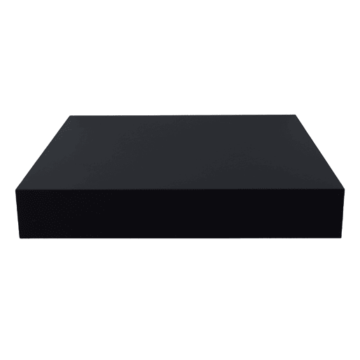 Prateleira FLAIR 23,5cm cor preto