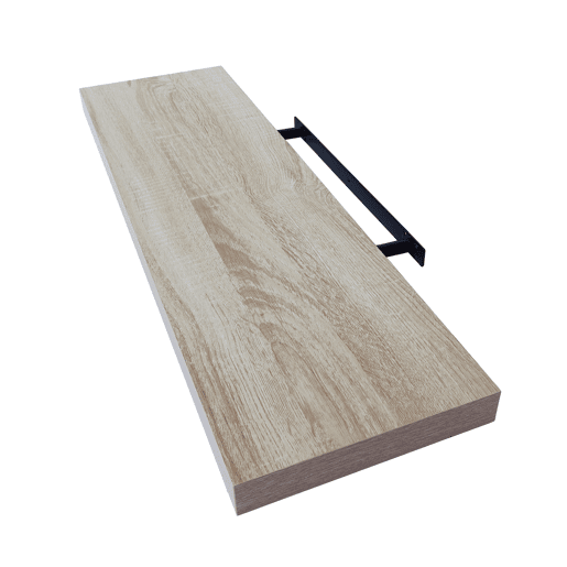 Prateleira FLAIR 80cm cor carvalho Prateleira FLAIR 80cm cor carvalho