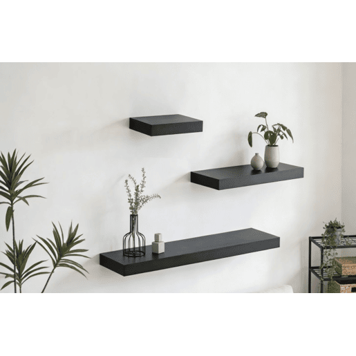 Prateleira FLAIR 80cm cor preto