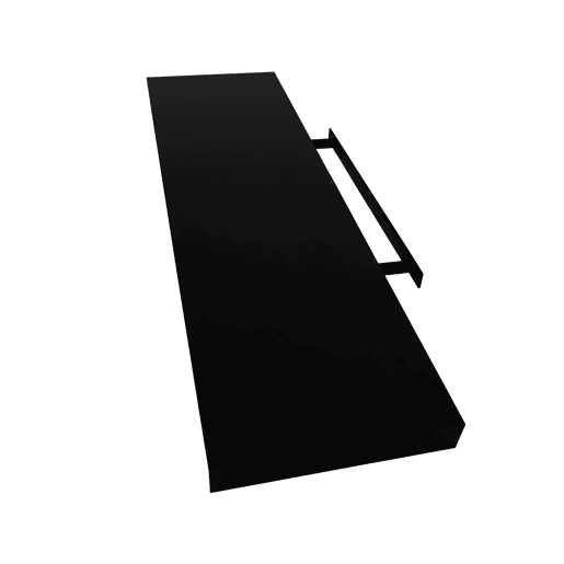 Prateleira FLAIR 80cm cor preto