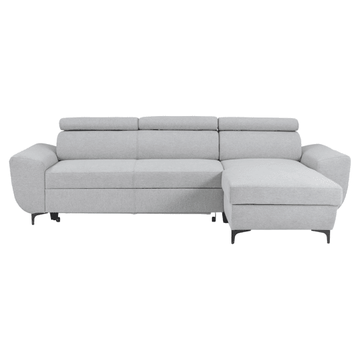 Chaise longue reversível SANTIAGO cor cinza claro