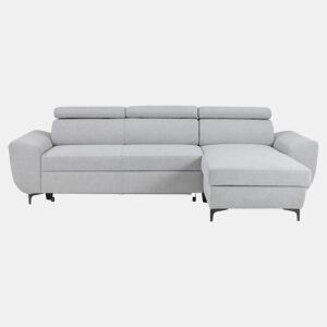 Chaise longue reversível SANTIAGO cor cinza claro
