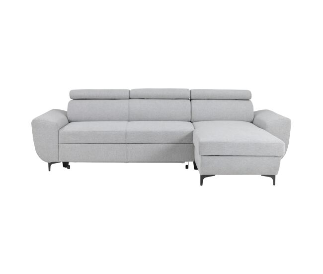 Chaise longue reversible santiago color gris claro