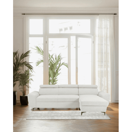 Chaise longue reversível SANTIAGO cor bege