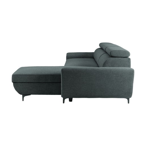 Chaise longue reversível SANTIAGO cor cinza escuro