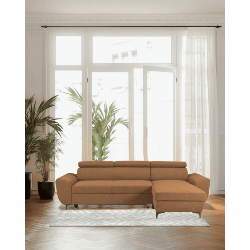 Chaise longue reversível SANTIAGO cor terracota