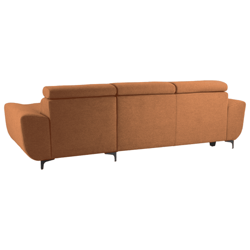 Chaise longue reversível SANTIAGO cor terracota