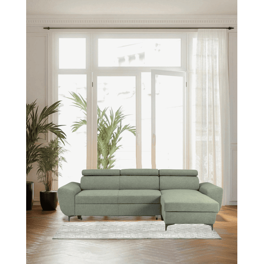Chaise longue reversível SANTIAGO cor verde