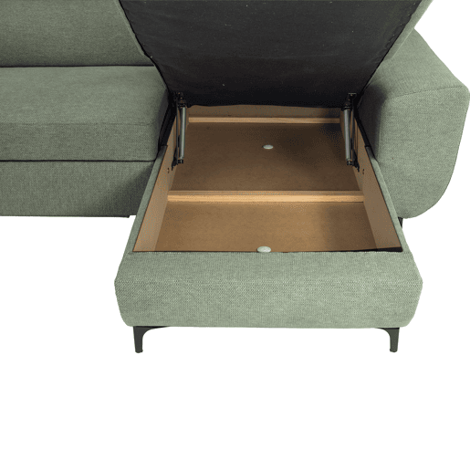 Chaise longue reversível SANTIAGO cor verde