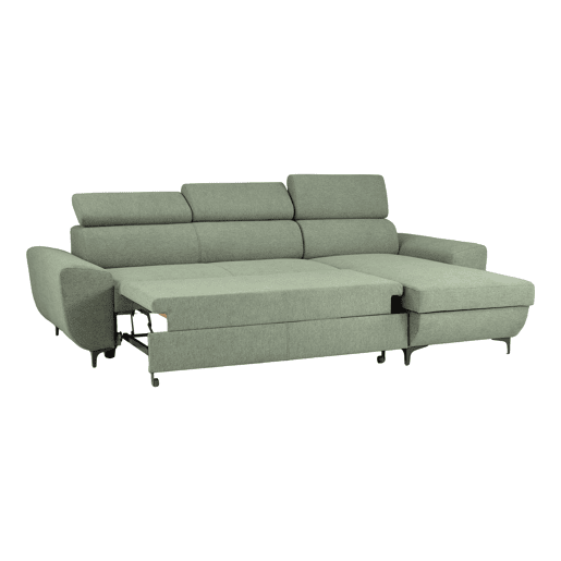 Chaise longue reversível SANTIAGO cor preto