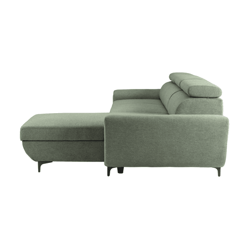 Chaise longue reversível SANTIAGO cor preto