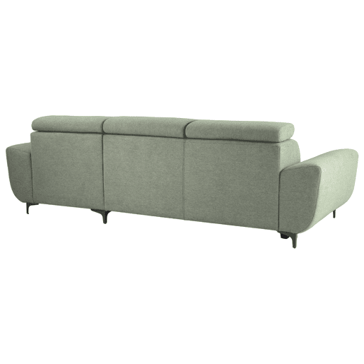 Chaise longue reversível SANTIAGO cor preto