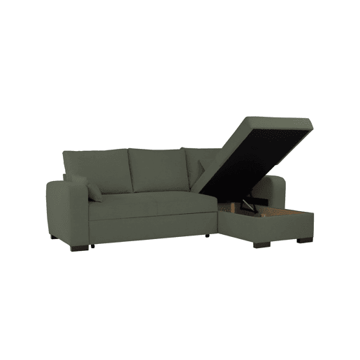 Chaise longue reversível BROADWAY II cor verde