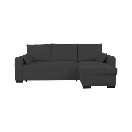 Chaise longue reversível BROADWAY II cor preto