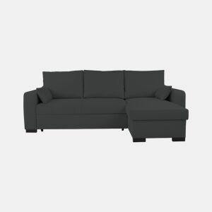 Chaise longue reversível BROADWAY II cor preto