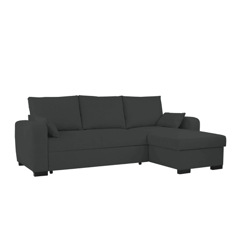 Chaise longue reversível BROADWAY II cor preto