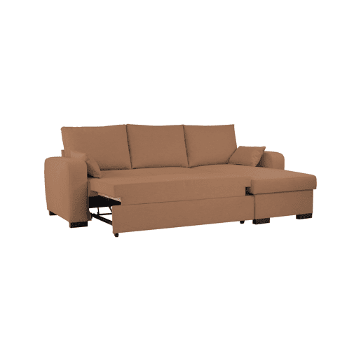 Chaise longue reversível BROADWAY II cor castanho
