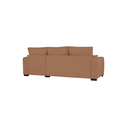 Chaise longue reversível BROADWAY II cor castanho