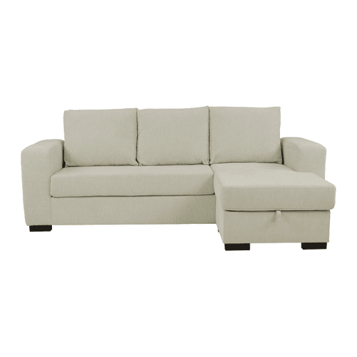 Chaise longue reversível GEORGY cor bege