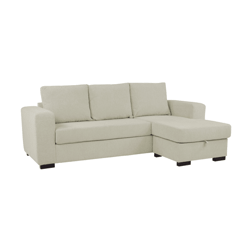 Chaise longue reversível GEORGY cor bege