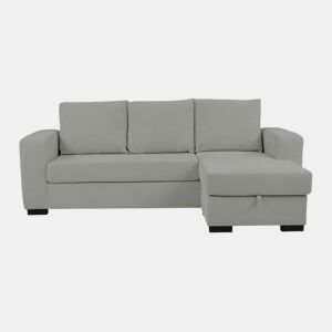 Chaise longue reversível GEORGY cor cinza claro