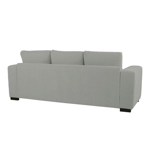 Chaise longue reversível GEORGY cor cinza claro