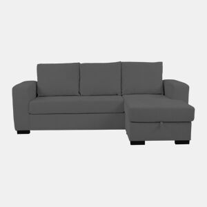 Chaise longue reversível GEORGY cor cinza escuro