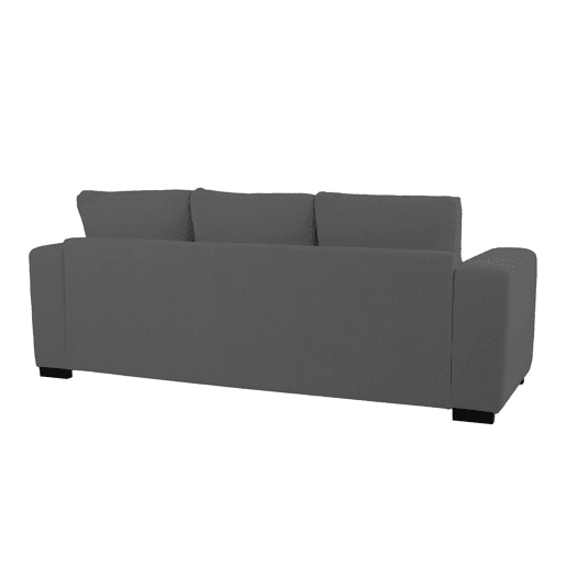 Chaise longue reversível GEORGY cor cinza escuro