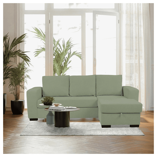 Chaise longue reversível GEORGY cor verde