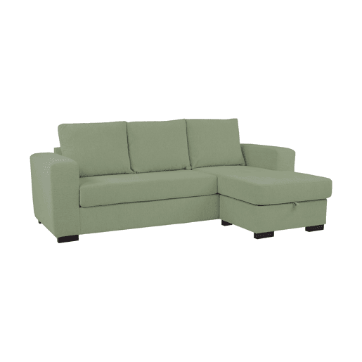 Chaise longue reversível GEORGY cor verde