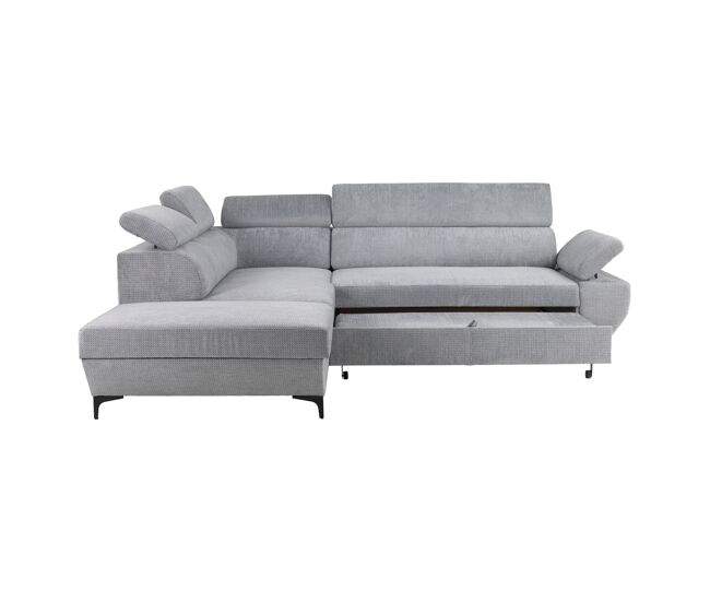 Rinconera izquierda miky color gris claro