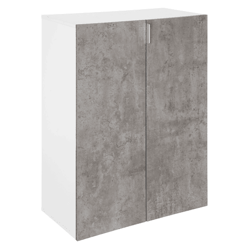 Sapateira IZBY 2 portas 72x103x36cm cinza