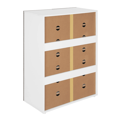 Sapateira IZBY 2 portas 72x103x36cm cinza