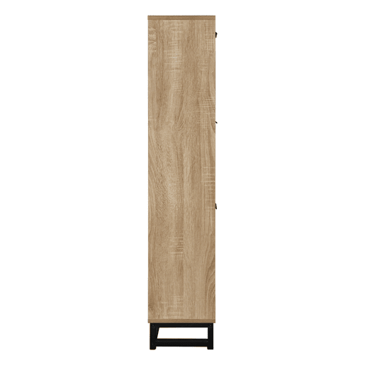 Sapateira TABLET 3 compartimentos 60x124x24cm carvalho
