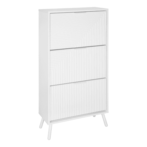 Sapateira DYSH 3 compartimentos 60x125x23,5cm branco